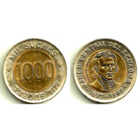 (103) Ecuador. 1997. 1000 Sucres (EBC)