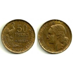 (918.1) Francia. 1953. 50 Francs (MBC)