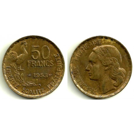 (918.1) Francia. 1953. 50 Francs (MBC)