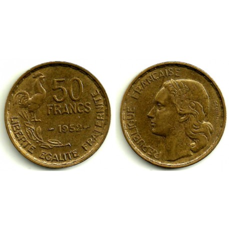 (918.1) Francia. 1952. 50 Francs (EBC)