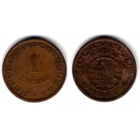 (82) Mozambique. 1957. 1 Escudo (MBC+)