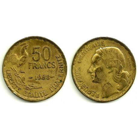 (918.1) Francia. 1953. 50 Francs (MBC)