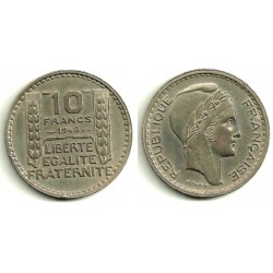 (909.1) Francia. 1948. 10 Francs (MBC)