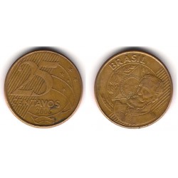 (650) Brasil. 2006. 25 Centavos (MBC-)