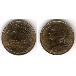 (930) Francia.  1982. 20 Centimes (EBC)