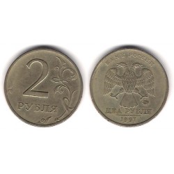 (Y605) Rusia. 1997. 2 Roubles (MBC-)