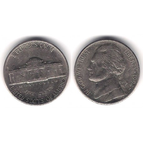 (A192) Estados Unidos de América. 1994(P). 5 Cents (MBC)