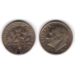 (192a) Estados Unidos de América. 1990(D). 5 Cents (MBC)