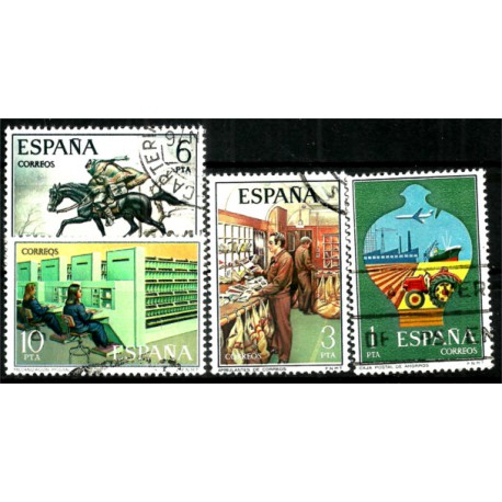 (2329 a 2332) 1976. Serie Completa. Servicio de Correos (Usado)