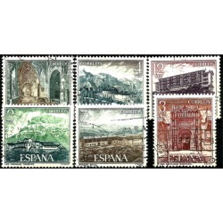 (2334 a 2339) 1976. Serie Completa. Paradores Nacionales (Usado)