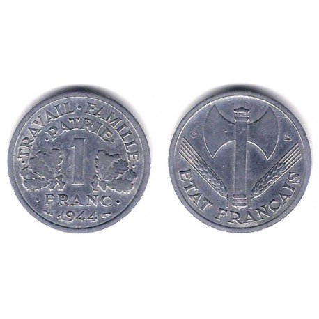 (902.1) Francia. 1944. 1 Franc (MBC+)