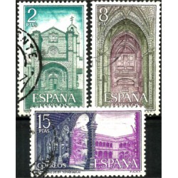 (2111 a 2113) 1972. Serie Completa. Monasterio Santo Tomàs, Avila (Usado)