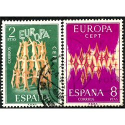 (2090-2091) 1972. Serie Completa. Europa-CEPT (Usado)