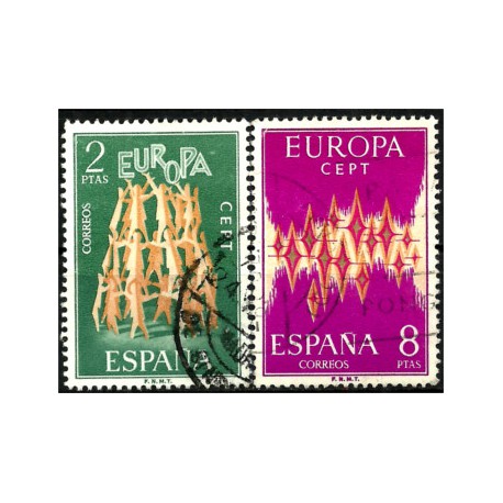 (2090-2091) 1972. Serie Completa. Europa-CEPT (Usado)