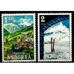 (64-65) Andorra. 1972. 1,50 + 2 Pesetas (Nuevo)