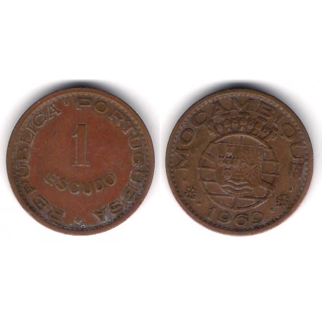 (82) Mozambique. 1969. 1 Escudo (MBC)