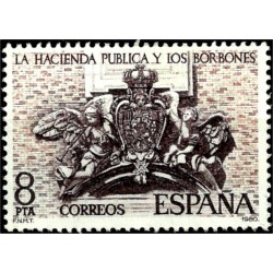 (2573) 1980. 8 Pesetas. La Hacienda Pública y los Borbones (Nuevo)