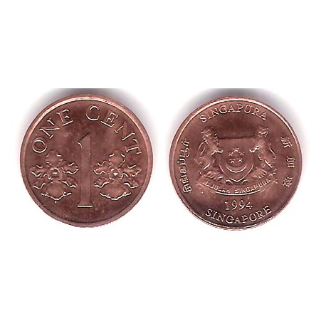 (98) Singapur. 1994. 1 Cent (MBC+)