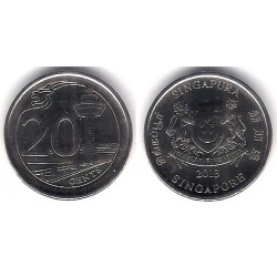 Singapur. 2013. 20 Cents (SC)