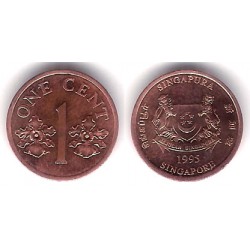 (98) Singapur. 1995. 1 Cent (SC)