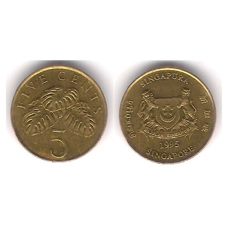 (99) Singapur. 1995. 5 Cents (SC)