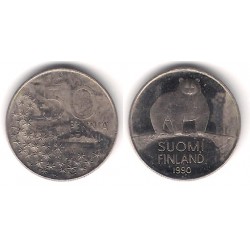 (66) Finlandia. 1990. 50 Pennia (BC+)