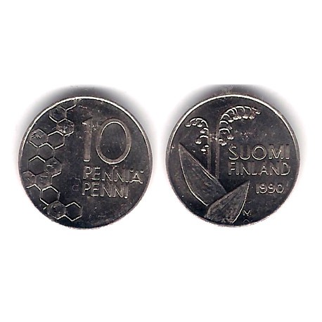 (65) Finlandia. 1990. 10 Pennia (SC)