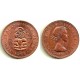 (23.2) Nueva Zelanda. 1962. ½ Penny (MBC+)