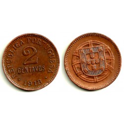 (568) Portugal. 1918. 2 Centavos (EBC+)