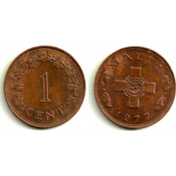 (8) Malta. 1977. 1 Cent (MBC+)