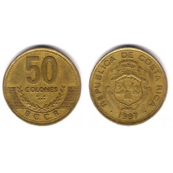 (231) Costa Rica. 1997. 50 Colones (MBC)