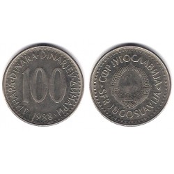 (114) Yugoslavia. 1988. 100 Dinara (EBC)