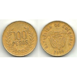 (285.2) Colombia. 2009. 100 Pesos (BC)