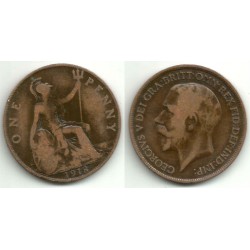 (810) Gran Bretaña. 1918. 1 Penny (BC)