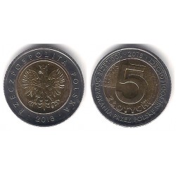 Polonia. 2018. 5 Zlotych (SC)