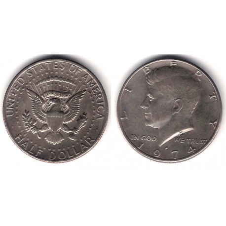 (202b) Estados Unidos de América. 1974(D). Half Dollar (MBC)