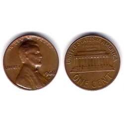 (201) Estados Unidos de América. 1968(D). 1 Cent (BC+)