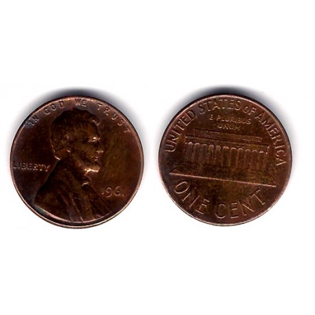 (201) Estados Unidos de América. 1961. 1 Cent (BC+)