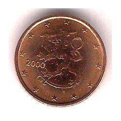 Finlandia. 2000. 1 Céntimo (SC)