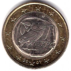 Grecia. 2007. 1 Euro (SC)