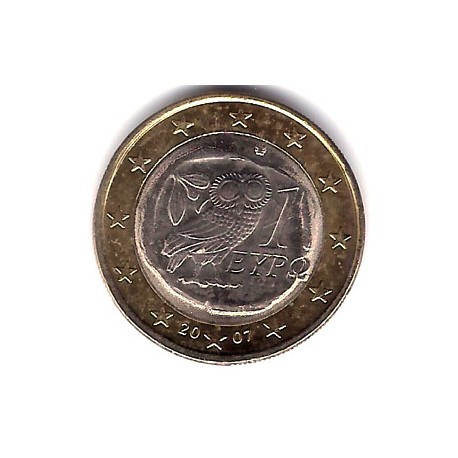 Grecia. 2007. 1 Euro (SC)