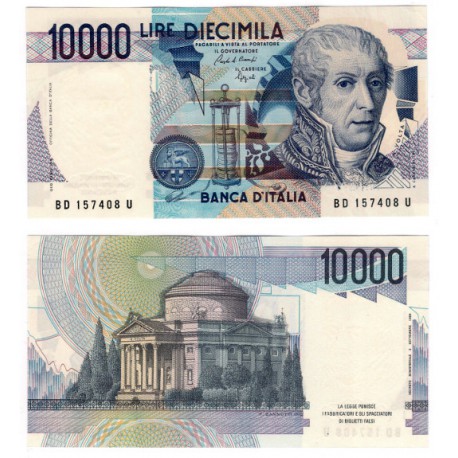 (112b) Italia. 1984. 10000 Lira (SC)