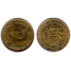 (272.2) Perú. 1978. 10 Soles de Oro (EBC)