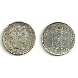 [1867] 40 Céntimos de  Escudo (BC)