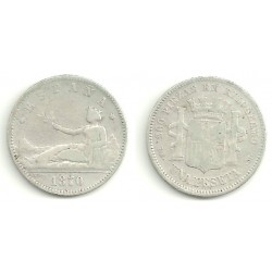 1870(*---73) 1 Peseta (BC)