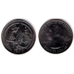 Estados Unidos de América. 2019(P). Quarter Dollar (SC) Lowell