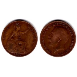 (810) Gran Bretaña. 1921. 1 Penny (BC)