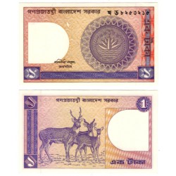 (6Ba) Bangladesh. 1982-93. 1 Taka (SC)