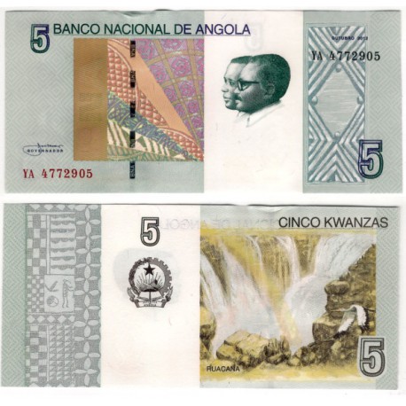 (151A) Angola. 2012. 5 Kwanzas (SC)