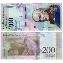 (107b) Venezuela. 2018. 200 Bolivares (SC)